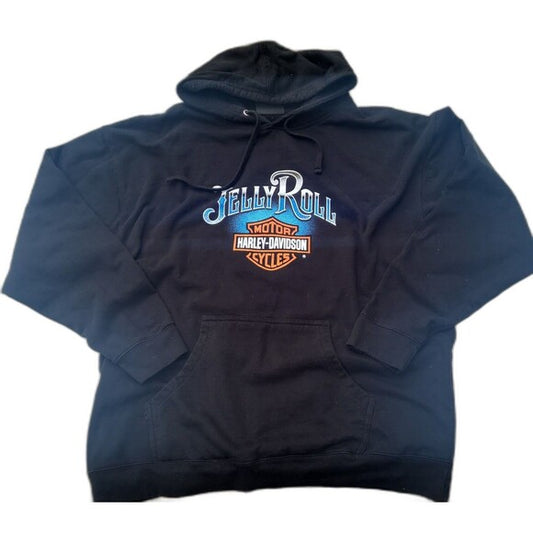 Harley Davidson Jelly Roll Hoodie Beautifully Broken Tour sweatshirt