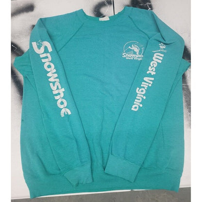 Vtg Snowshoe Ski Resort  Crewneck Sweatshirt 80s Thrashed