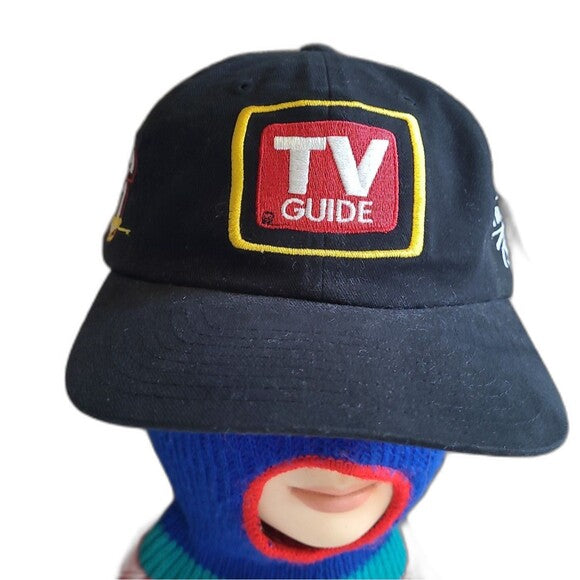 Vtg Nascar TV guide  snapback hat #16 Kevin Lepage 1999 2000