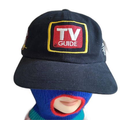 Vtg Nascar TV guide  snapback hat #16 Kevin Lepage 1999 2000