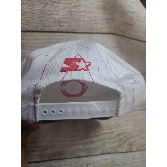 Vintage Cincinnati Reds Pinstripe Starter Hat