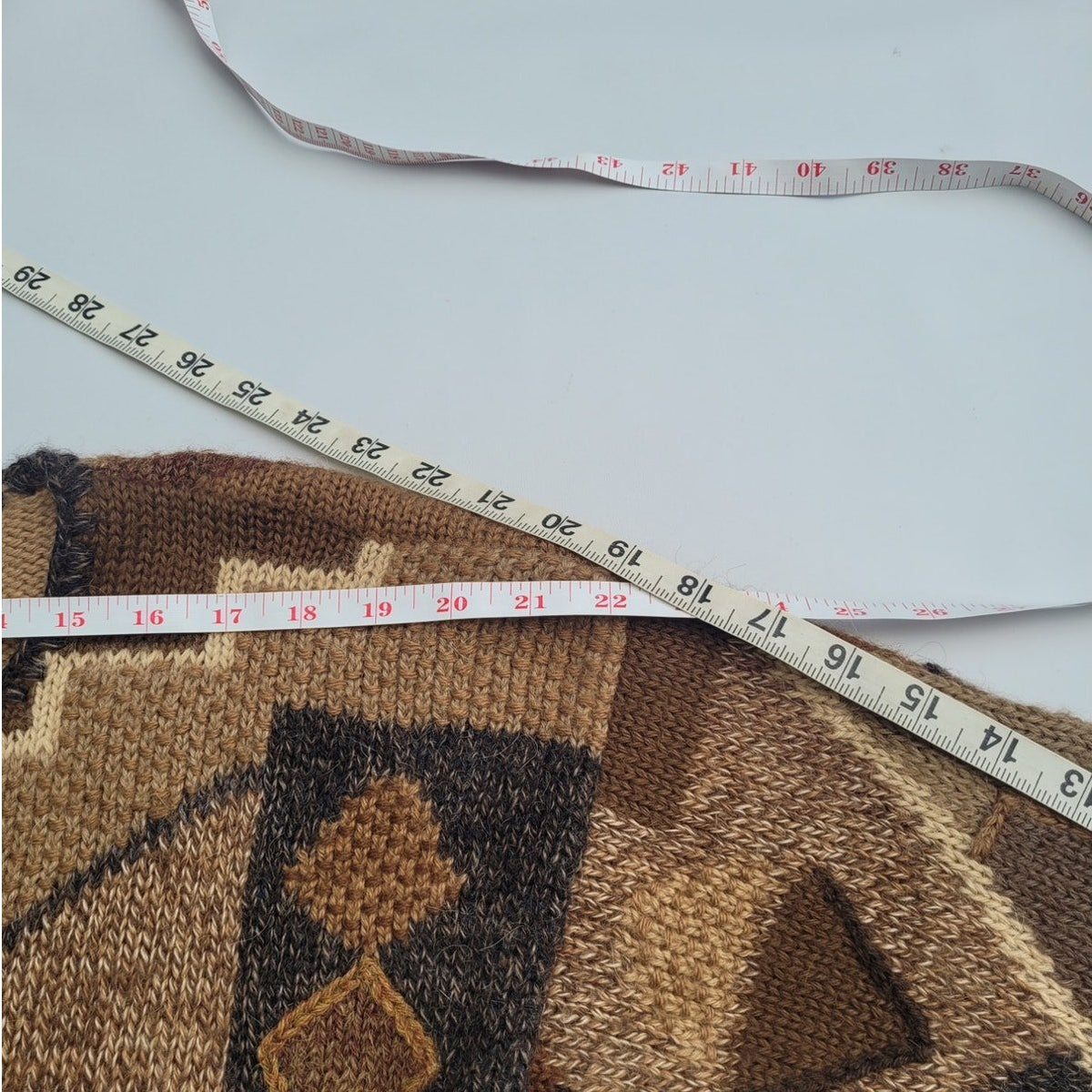 Vtg Alpaca Wool  Hand Knit Cardigan by Caamano Limited Edition