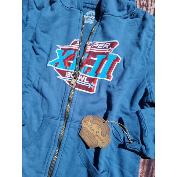Vintage Reebok Superbowl XLII zip Hoodie