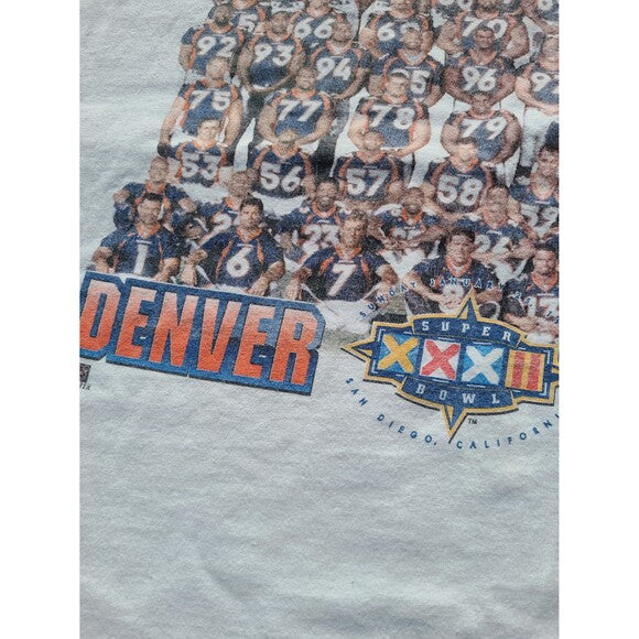 Starter Denver Broncos Super Bowl XXXII Champions t-shirt