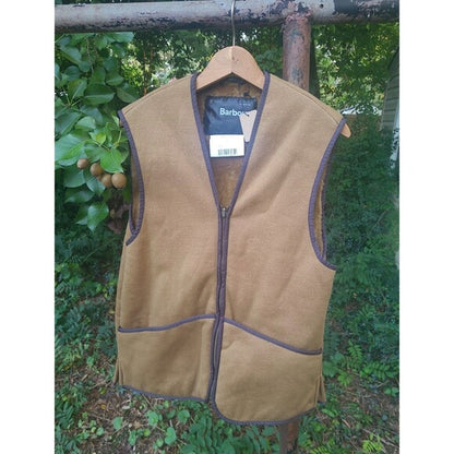 Vintage Barbour Reversible Vest Warm Pile Lining