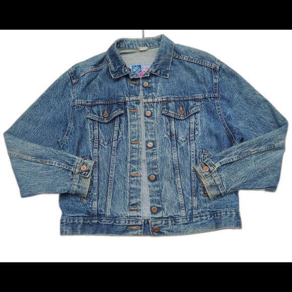 Vintage 80s Chic Denim Jacket Made in USA