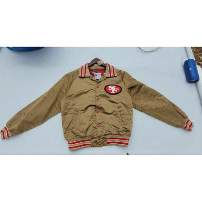 Vintage San Francisco 49ers Satin Varsity Jacket Stahl Urban