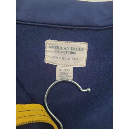Vintage American Eagle Y2k Zip Track Jacket