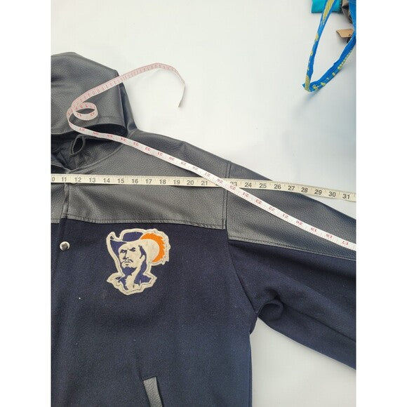 Vintage Virginia Cavaliers Hooded Varsity  Jacket