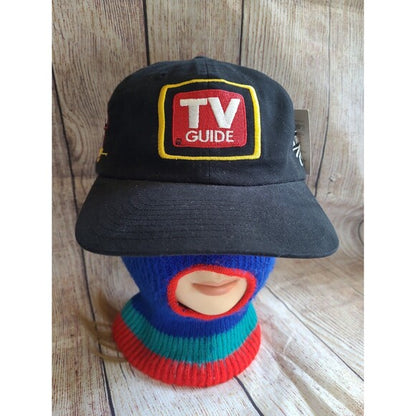 Vtg Nascar TV guide  snapback hat #16 Kevin Lepage 1999 2000