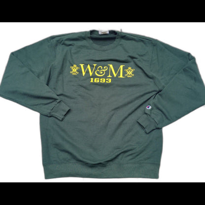 Vintage William and Mary Tribe Champion Crewneck Sweatshirt 1693