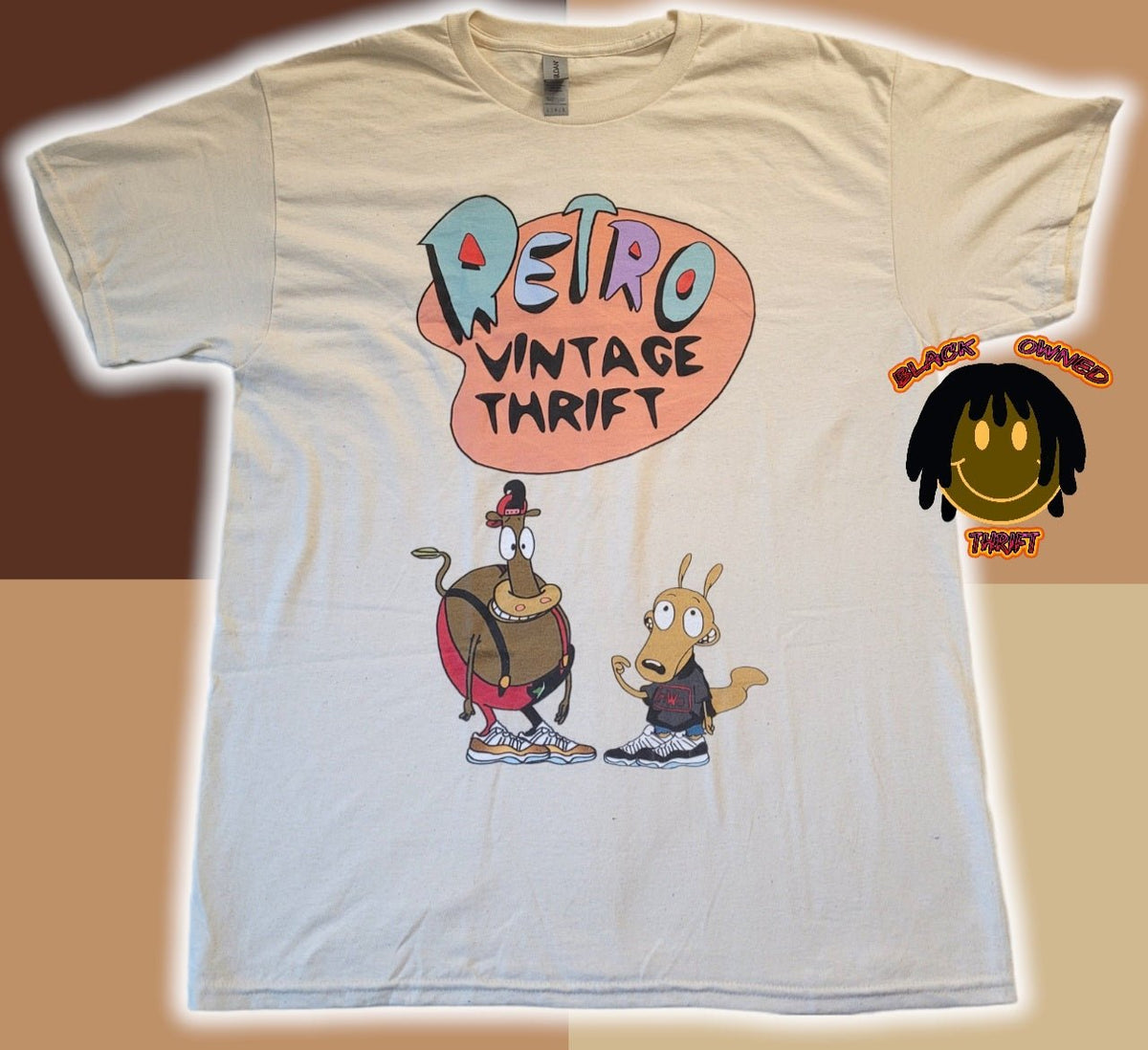 #retrovintagethrift#, #blackownedthrift#, #raptees#